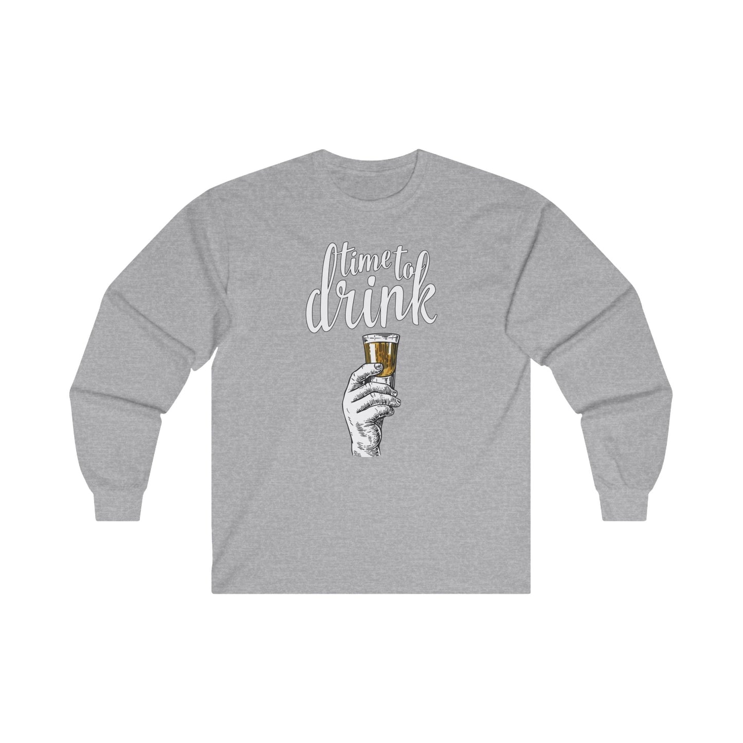 Time To Drink Long Sleeve Tee The Devil's Pickle