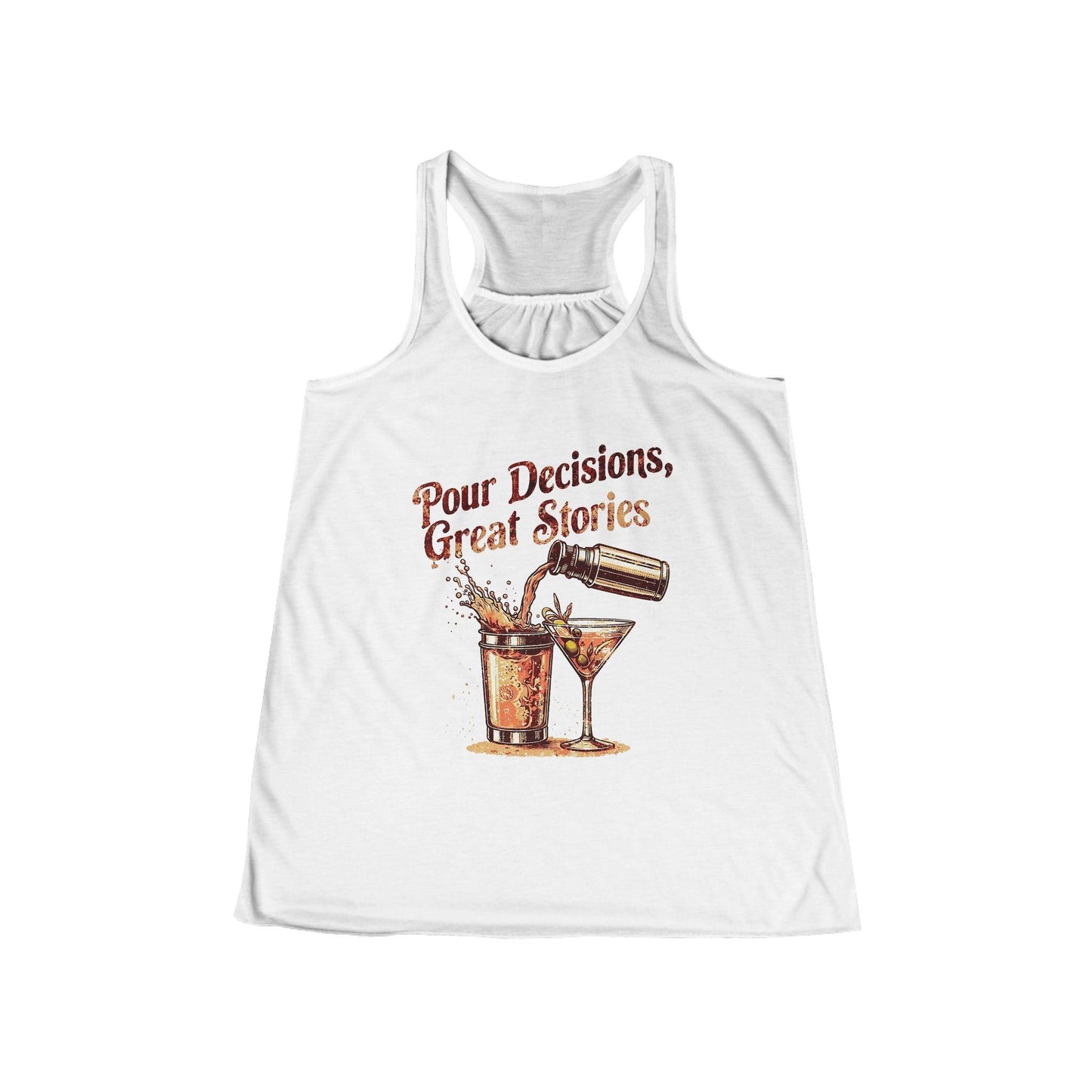 Pour Decisions Womens Racer Back Tank Top Country in My Heart