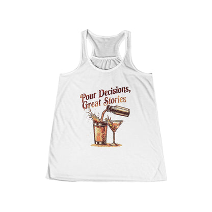 Pour Decisions Womens Racer Back Tank Top Country in My Heart