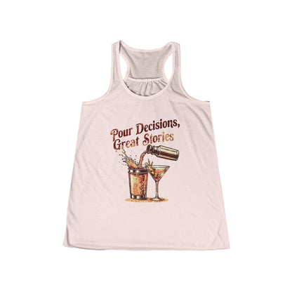 Pour Decisions Womens Racer Back Tank Top Country in My Heart