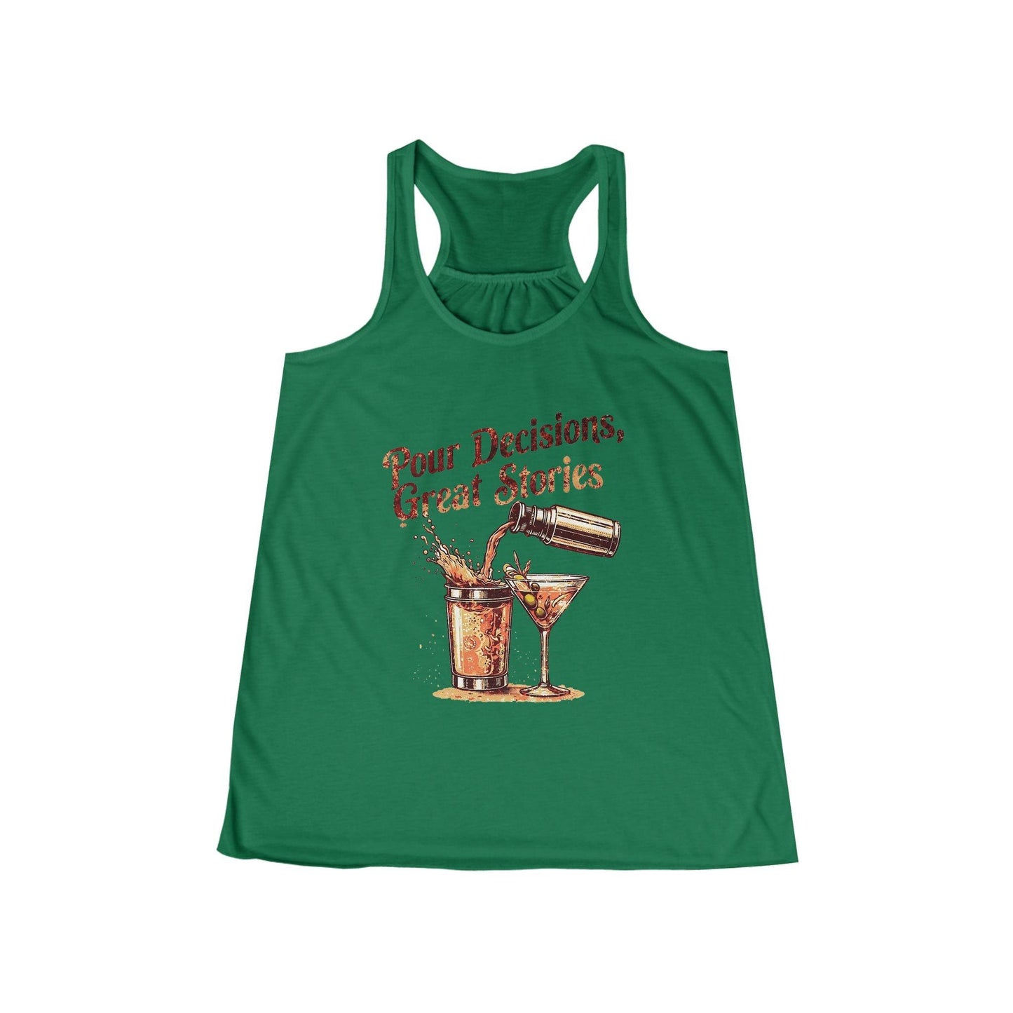 Pour Decisions Womens Racer Back Tank Top Country in My Heart