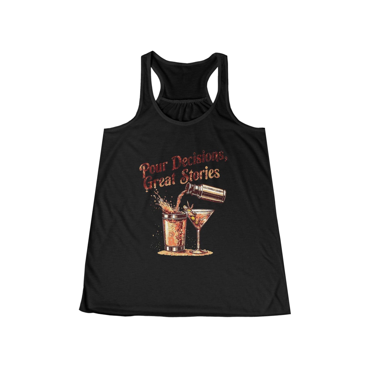 Pour Decisions Womens Racer Back Tank Top Country in My Heart