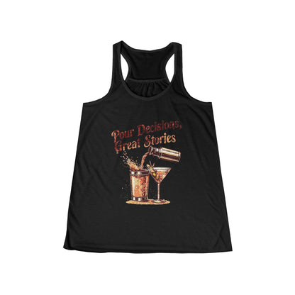 Pour Decisions Womens Racer Back Tank Top Country in My Heart