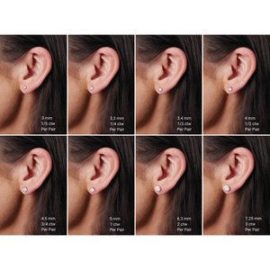14K White 1/4 CTW Natural Diamond Earrings Ethereal Legacy Boutiques