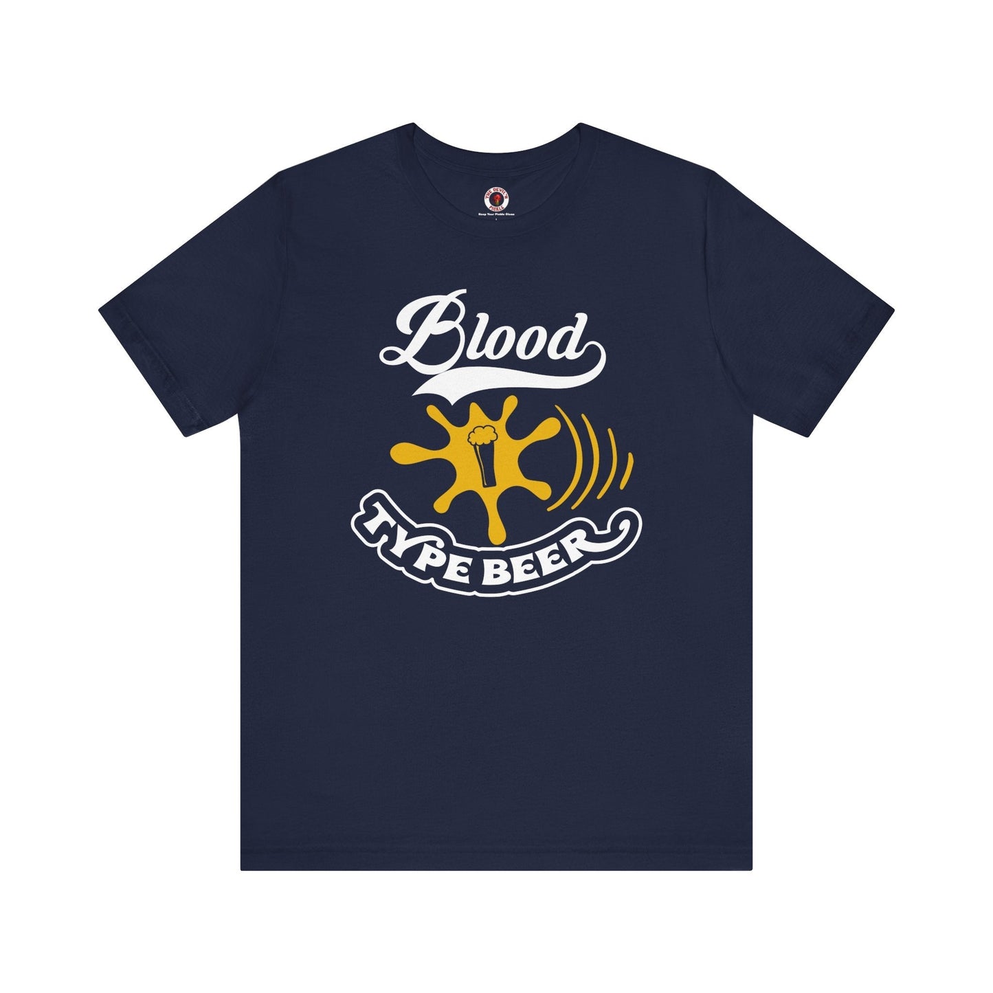 Blood Type Beer T-Shirt The Devil's Pickle