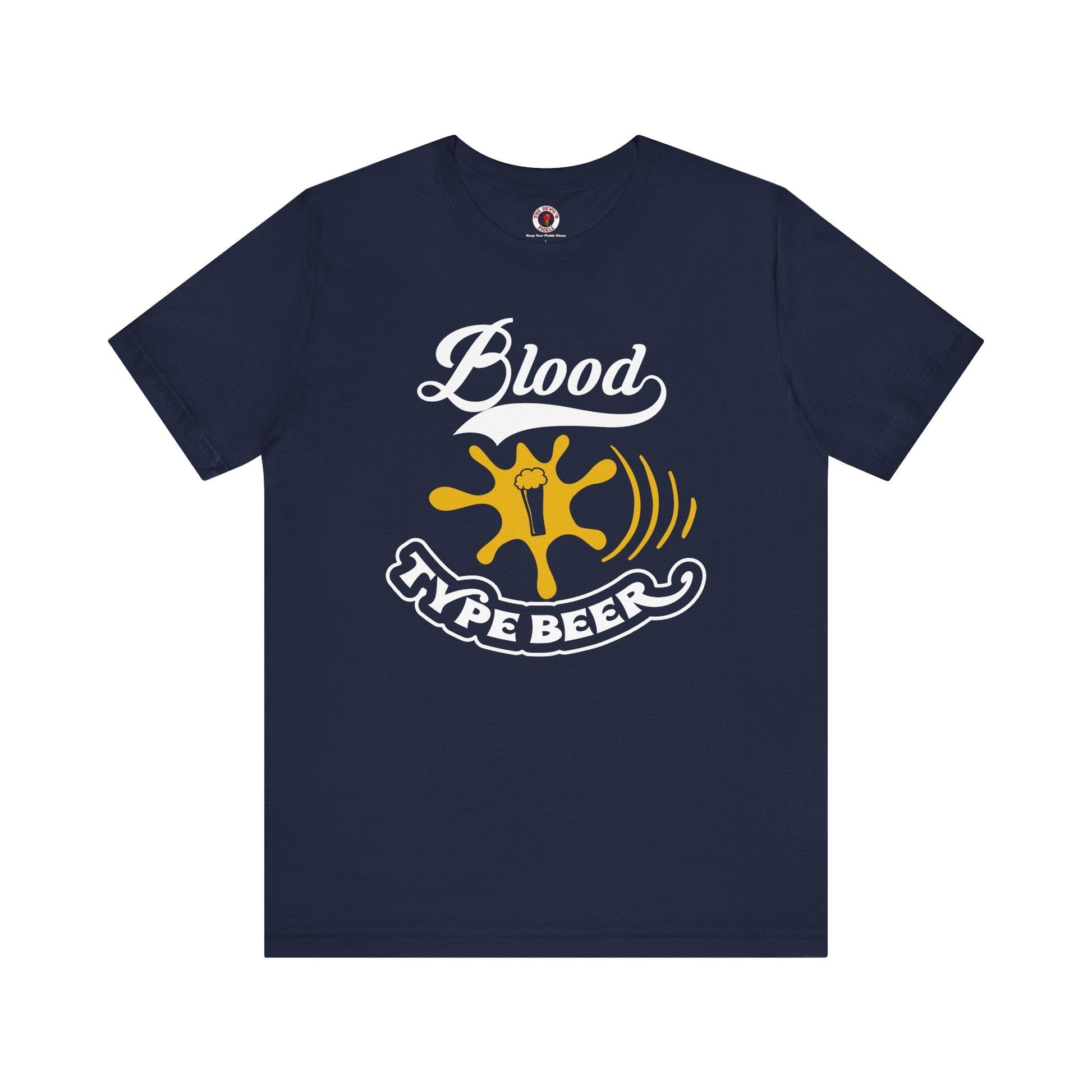Blood Type Beer T-Shirt The Devil's Pickle
