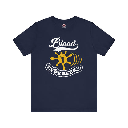 Blood Type Beer T-Shirt The Devil's Pickle