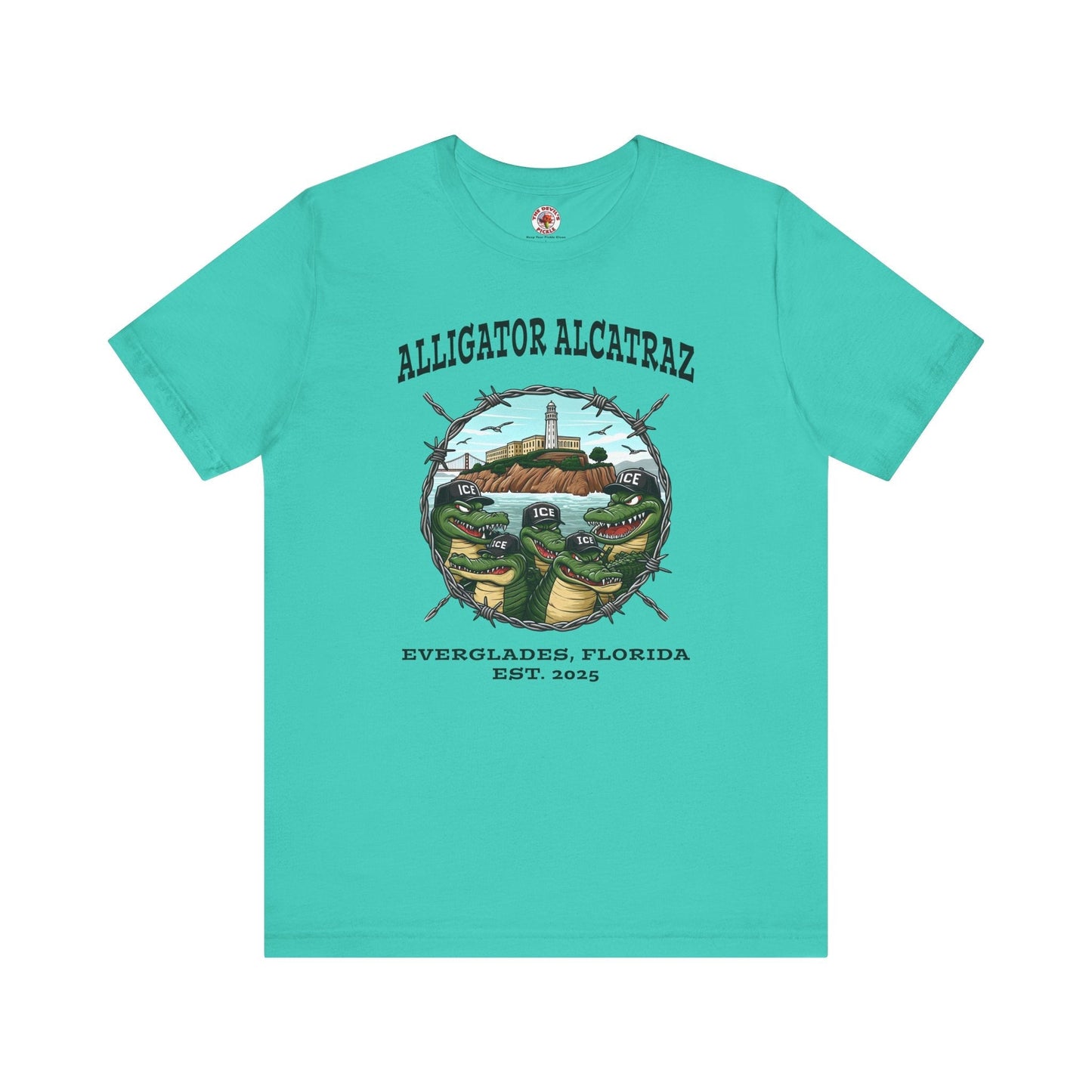 Alligator Alcatraz T-Shirt The Devil's Pickle