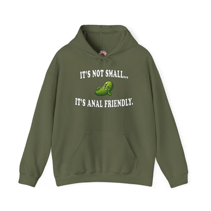 It's Not Small Hooded Sweatshirt The Devil's Pickle