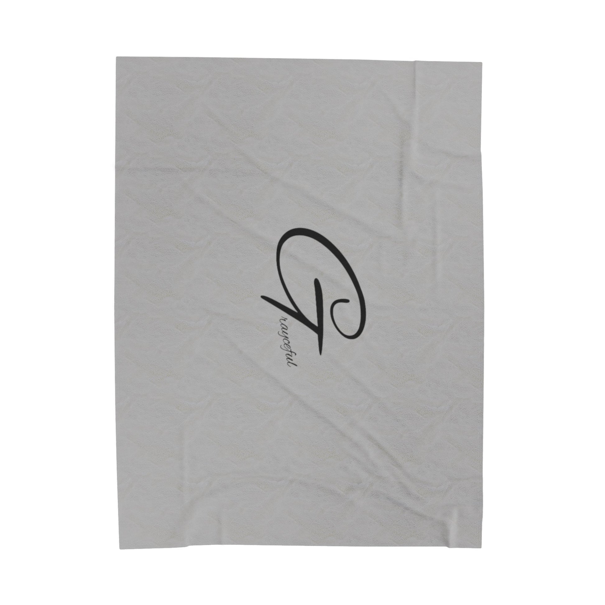 Velveteen Plush Blanket Grayceful LLC