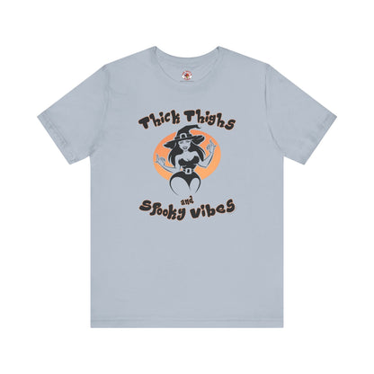 Thick Thighs and Spooky Vibes T-Shirt The Devil's Pickle