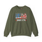 USA Since 1776 Crewneck Sweatshirt The Devil's Pickle