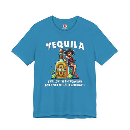 Tequila Swallow The Big Worm T-Shirt The Devil's Pickle