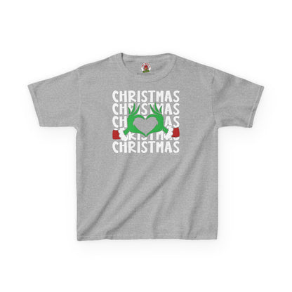 Christmas Heart Kids Tee The Devil's Pickle