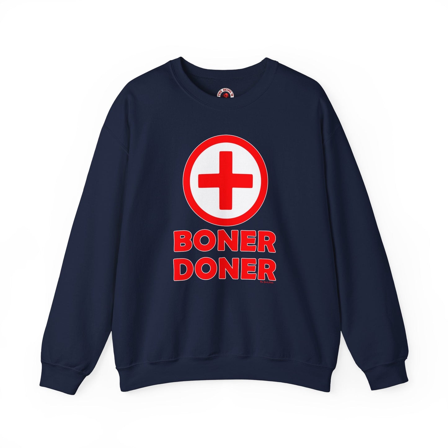 Boner Doner Crewneck Sweatshirt The Devil's Pickle
