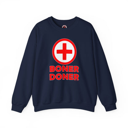 Boner Doner Crewneck Sweatshirt The Devil's Pickle