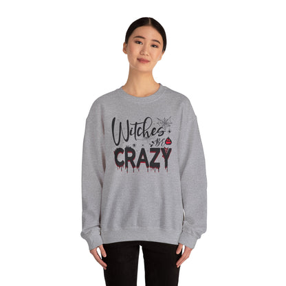 Witches Be Crazy Crewneck Sweatshirt The Devil's Pickle