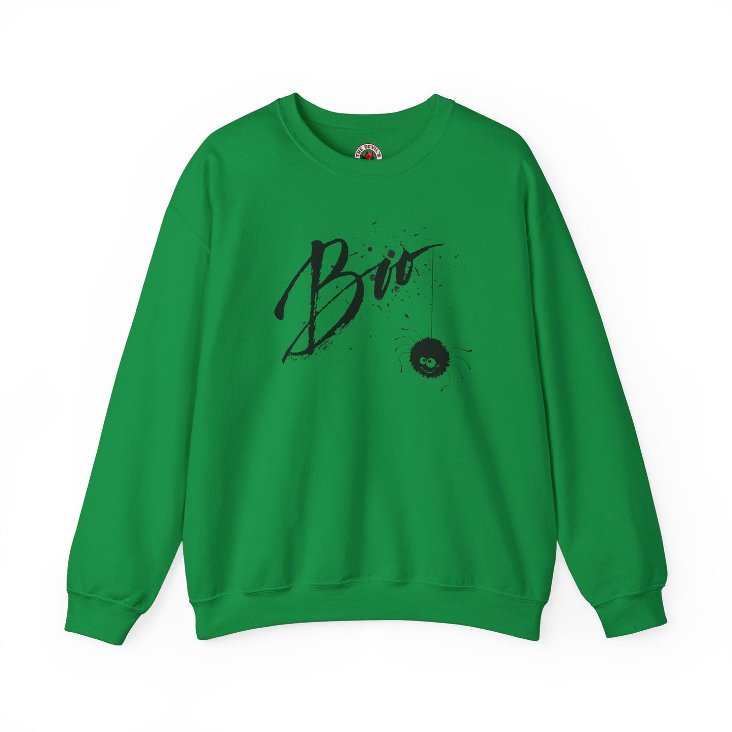 Boo Spider Crewneck Sweatshirt The Devil's Pickle