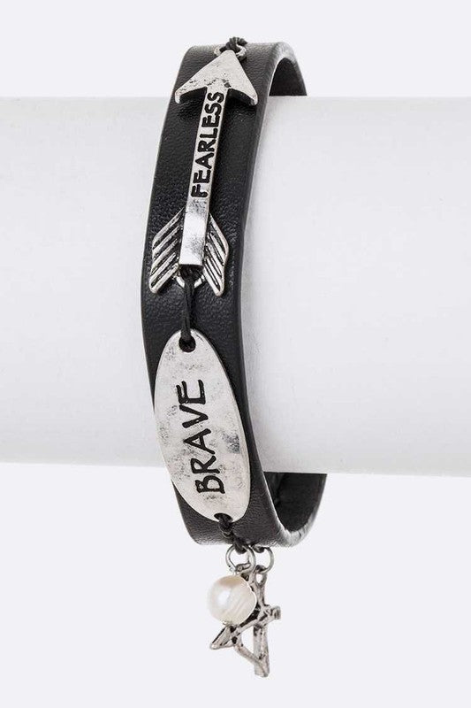 Fearless Leather Bracelet Shop Style & More | Fresh Looks, Everyday Deals & Free Shipping