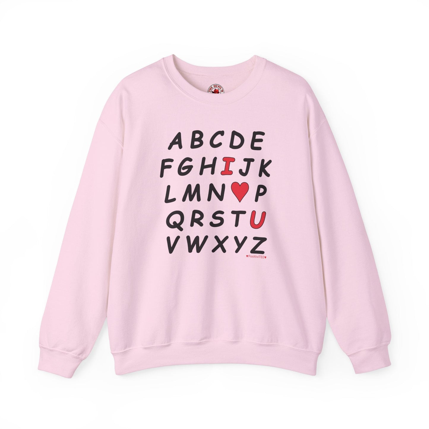 ABC I Love You Crewneck Sweatshirt The Devil's Pickle