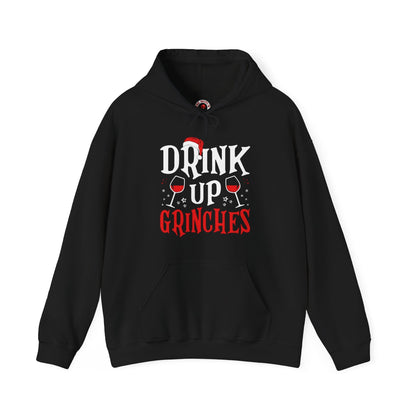 Drink Up Grinches Hooded Sweatshirt The Devil's Pickle