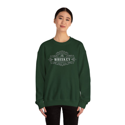 The Original Authentic Whiskey Crewneck Sweatshirt The Devil's Pickle