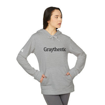 adidas Unisex Fleece Hoodie "Graythentic" Grayceful LLC