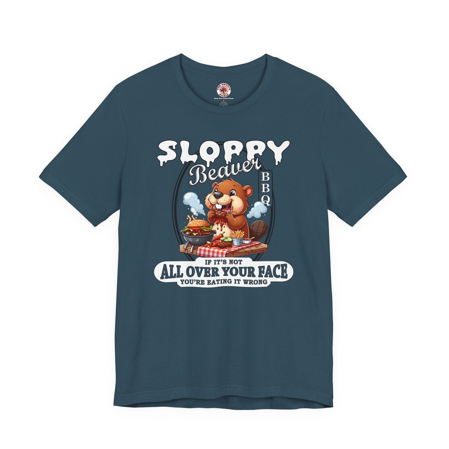 Sloppy Beaver BBQ T-Shirt The Devil's Pickle