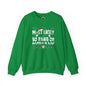 Most Likely To Fart On Santa's Lap Crewneck Sweatshirt The Devil's Pickle