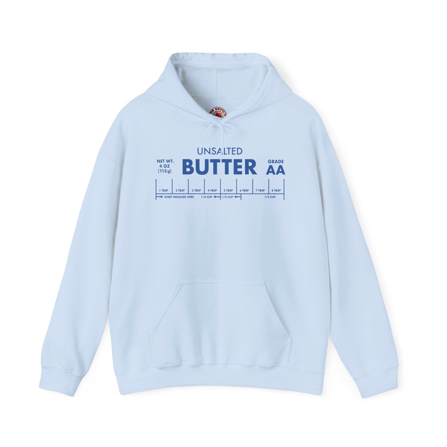 Unsalted Butter Hooded Sweatshirt The Devil's Pickle