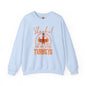 Thankful For My Little Turkeys Crewneck Sweatshirt The Devil's Pickle