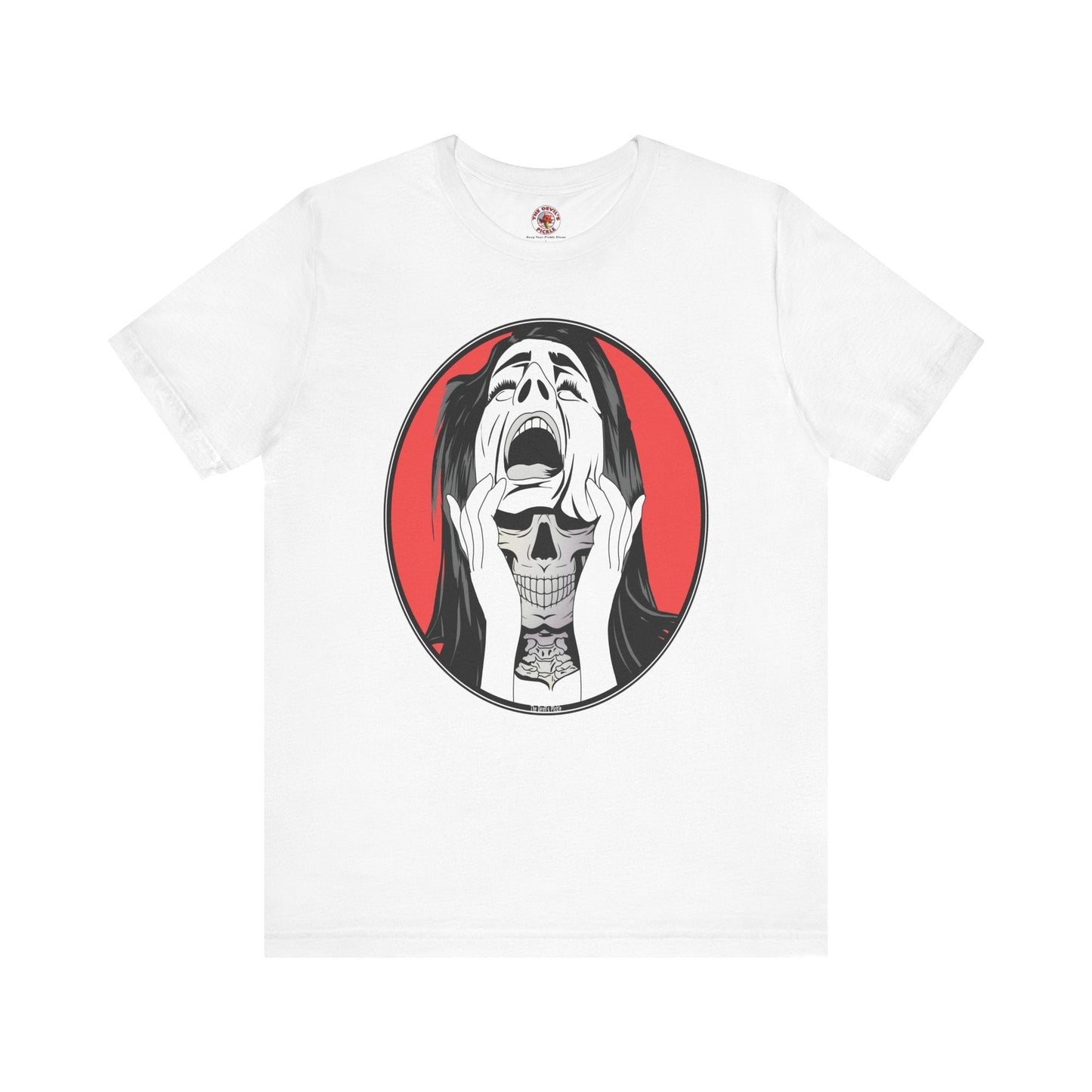 Skull Woman T-Shirt The Devil's Pickle