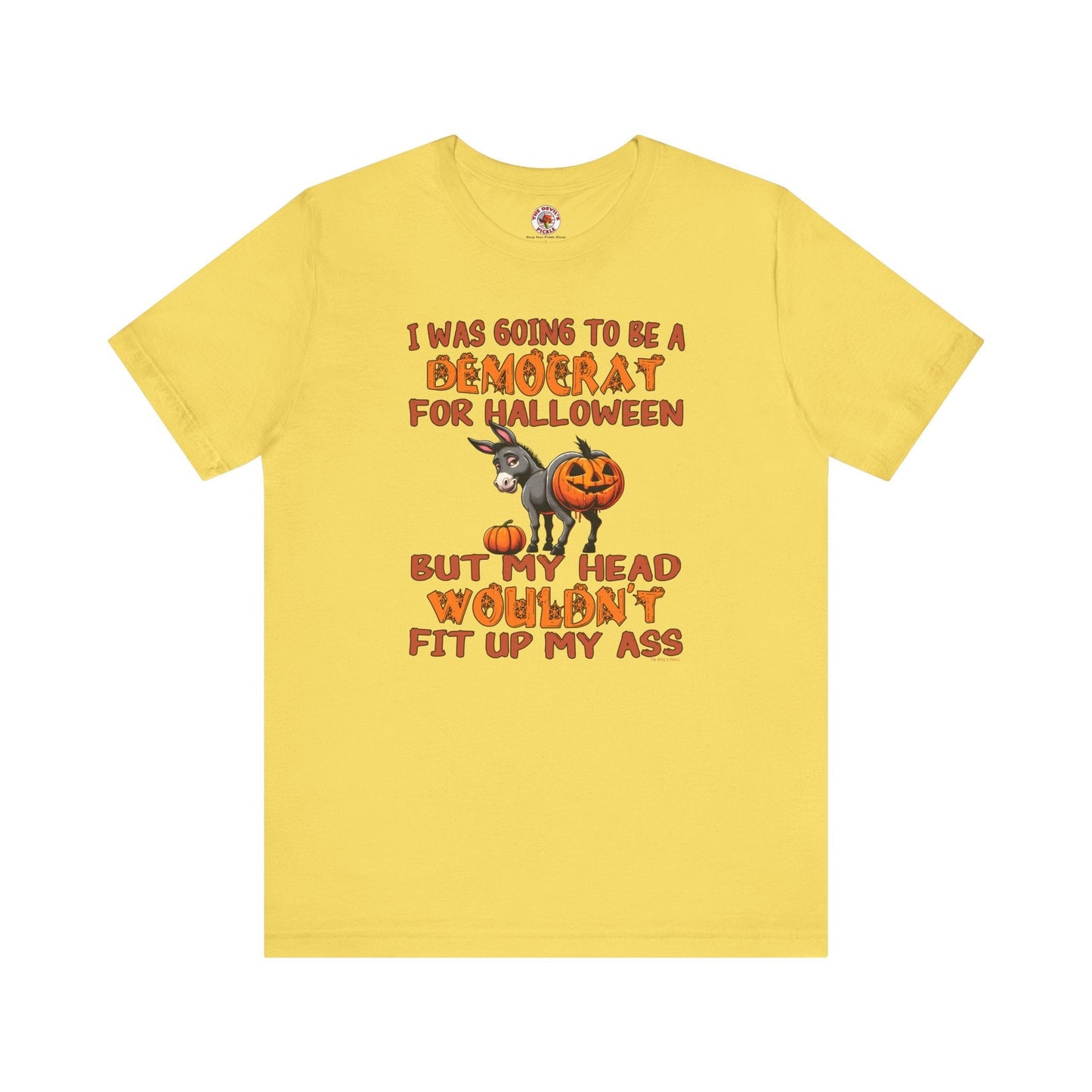 Democrat for Halloween T-Shirt The Devil's Pickle