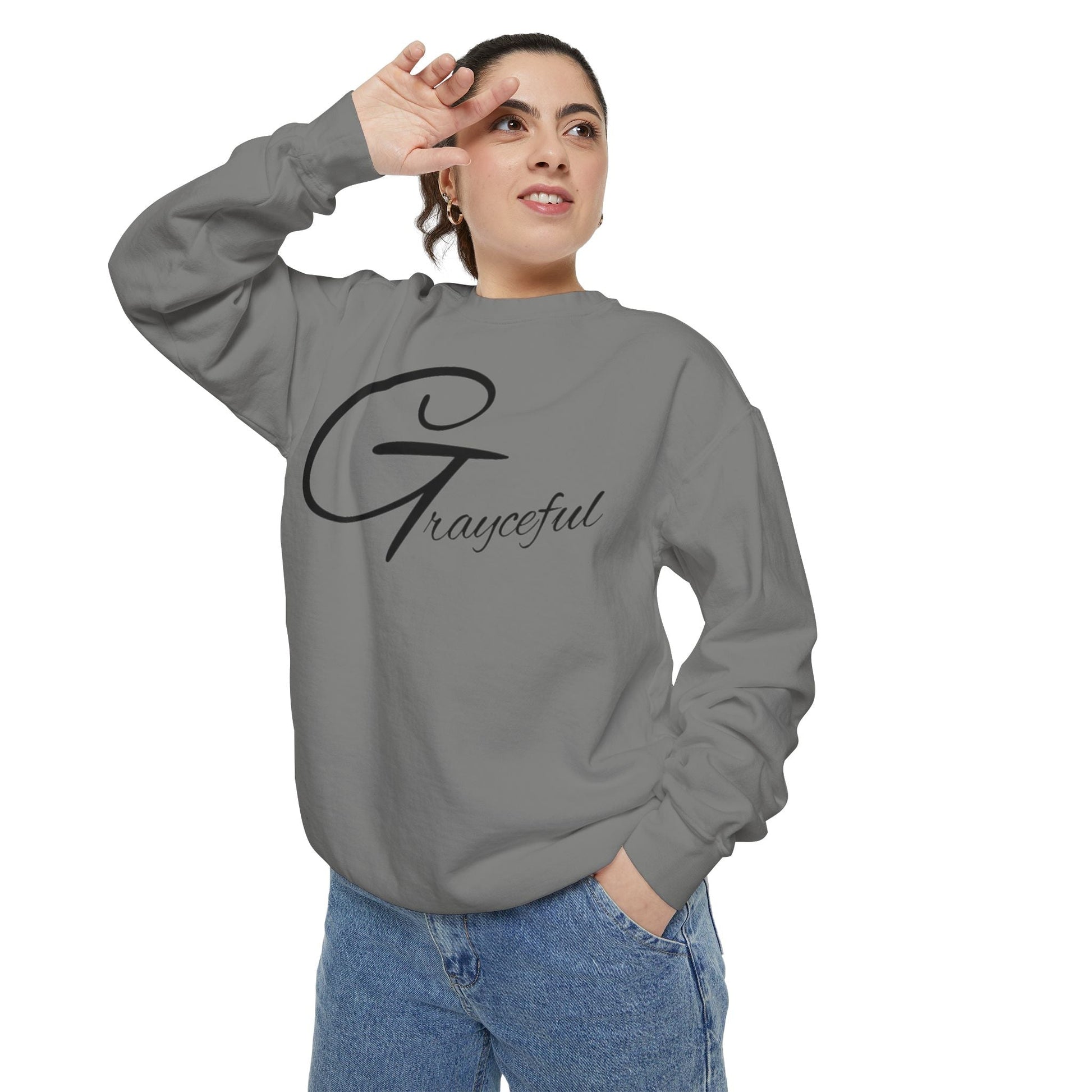 Unisex Garment-Dyed Sweatshirt Grayceful LLC