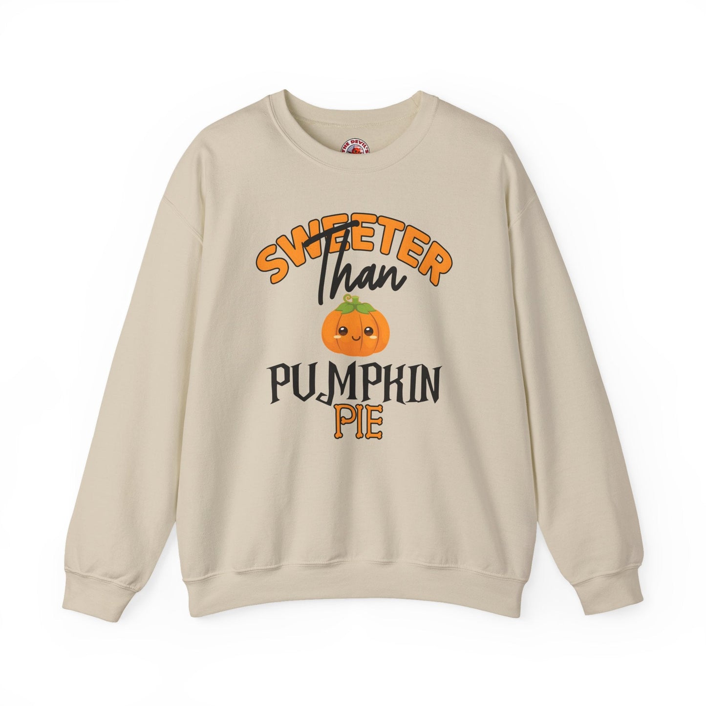 Sweeter Than Pumpkin Pie Crewneck Sweatshirt The Devil's Pickle