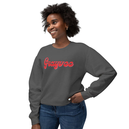 Unisex Lightweight Crewneck Sweatshirt "Grayvee" Grayceful LLC
