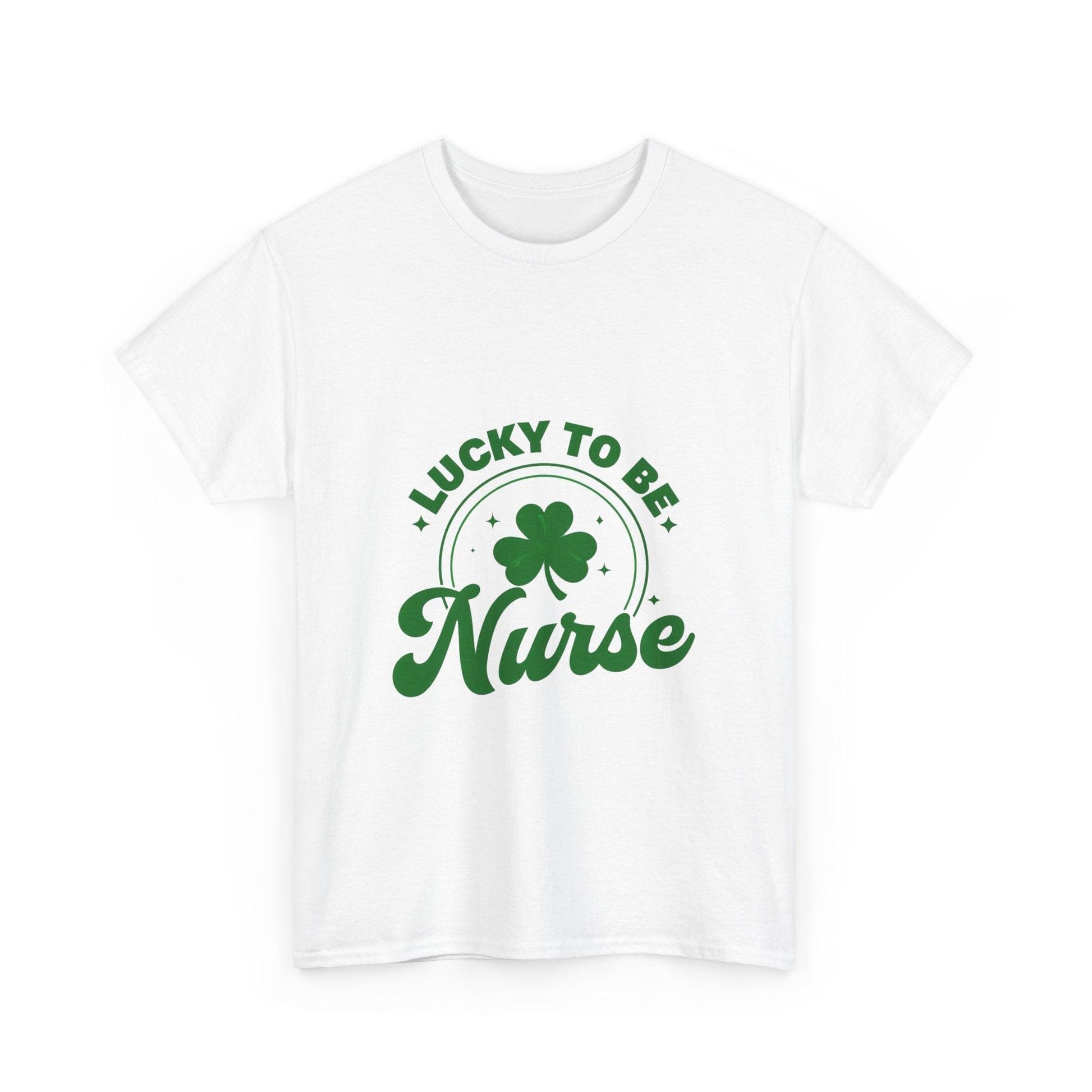 Lucky to Be a Nurse Women's T-Shirt Celebrate St Patricks Day in Style! Country in My Heart