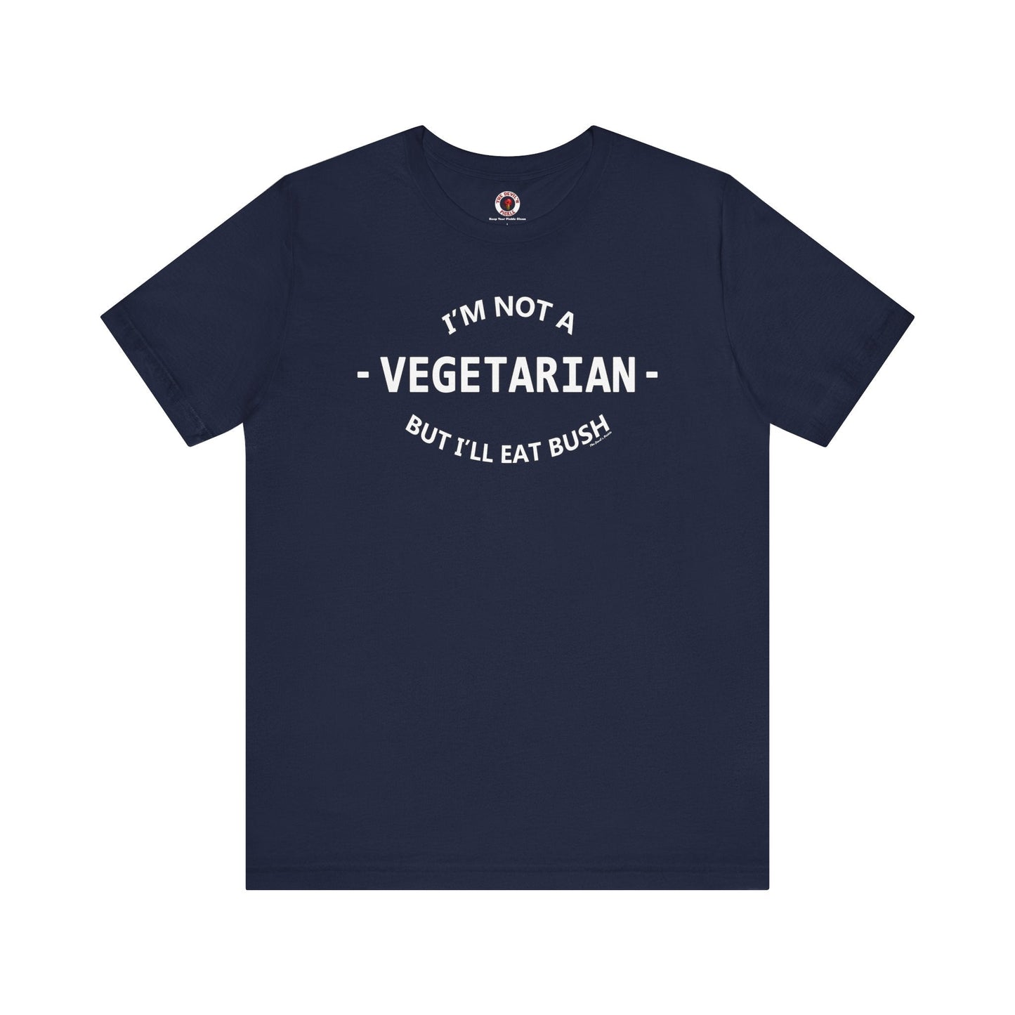 I'm Not A Vegetarian T-Shirt The Devil's Pickle