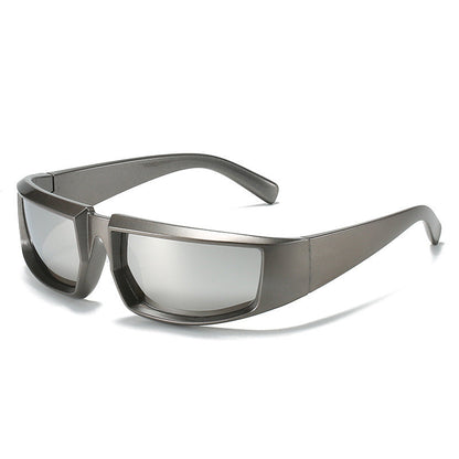 Sunglasses Men's Steam Punk Sunglasses Women's Anti Ultraviolet Personalized Riding Glasses