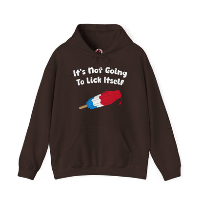 It's Not Going To Lick Itself Hooded Sweatshirt The Devil's Pickle