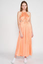SLEEVELESS MAXI DRESS WITH CUTOUT See size chart under “more details” The Fashion Celestial