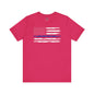 Thin Blue Line American Flag T-Shirt The Devil's Pickle