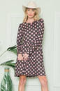 Cross Back Polka Dot Dress with Pockets See size chart under “more details” The Fashion Celestial
