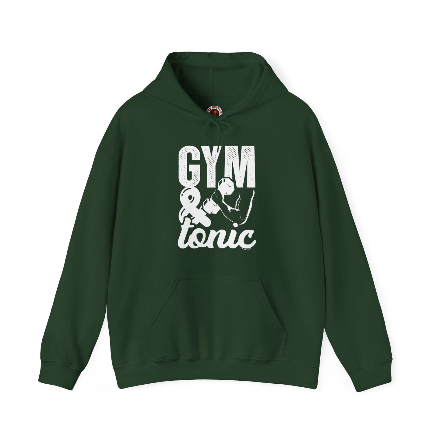 Gym and Tonic Hooded Sweatshirt The Devil's Pickle