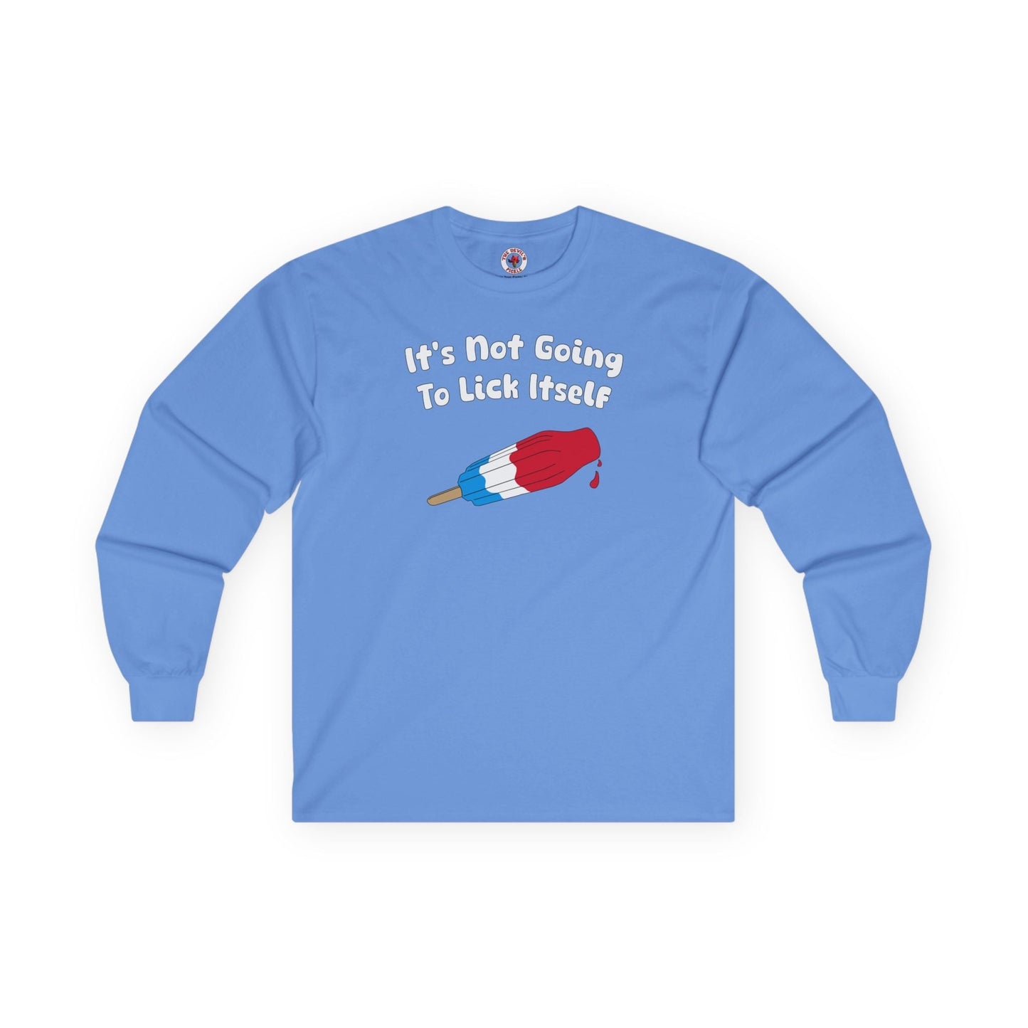 It's Not Going To Lick Itself Long Sleeve Tee The Devil's Pickle
