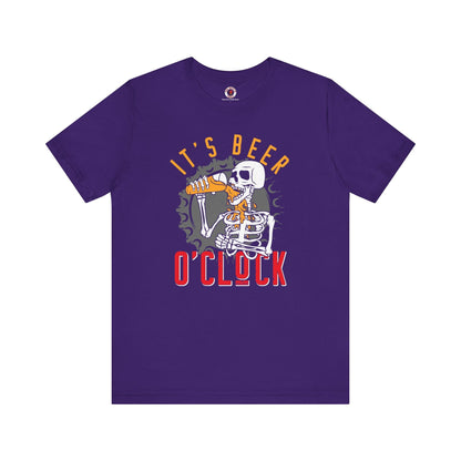 It's Beer O'Clock Skeleton T-Shirt The Devil's Pickle