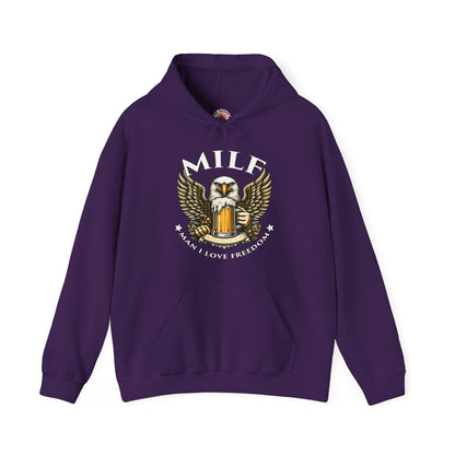 Man I Love Freedom Hooded Sweatshirt The Devil's Pickle