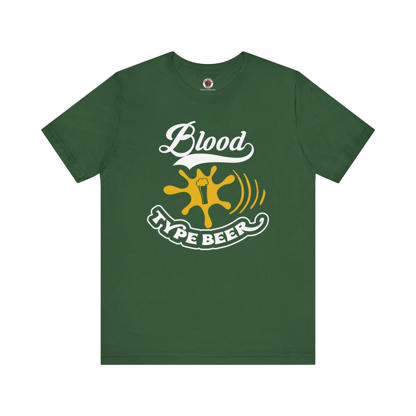 Blood Type Beer T-Shirt The Devil's Pickle