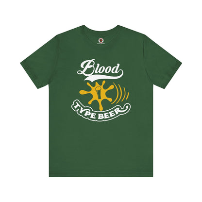 Blood Type Beer T-Shirt The Devil's Pickle