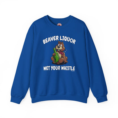 Beaver Liquor Crewneck Sweatshirt The Devil's Pickle